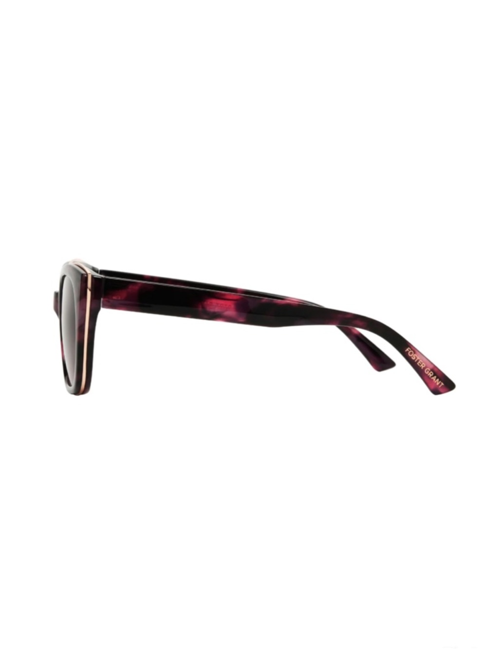 Foster Grant Women’s Cat-Eye Pink Tortoise Shell Gradient Lenses Sunglasses - Picture 5 of 11